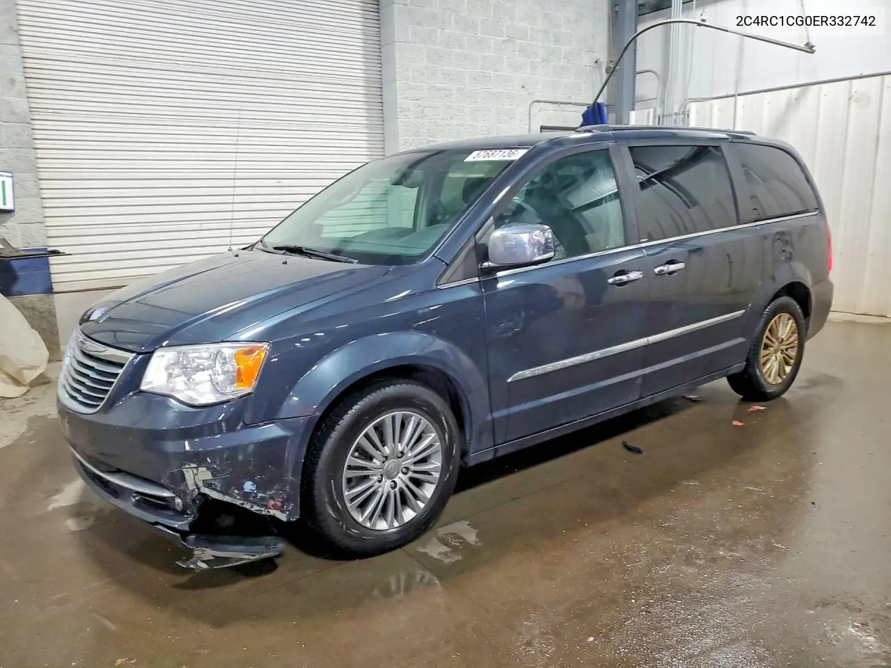 2014 Chrysler Town & Country Touring L VIN: 2C4RC1CG0ER332742 Lot: 57687136