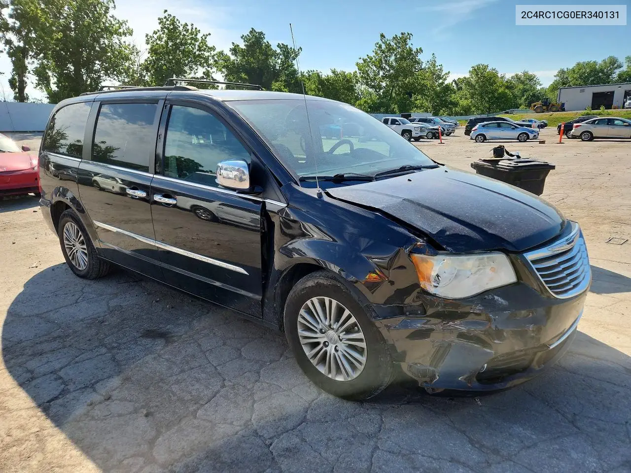 2014 Chrysler Town & Country Touring L VIN: 2C4RC1CG0ER340131 Lot: 57743826