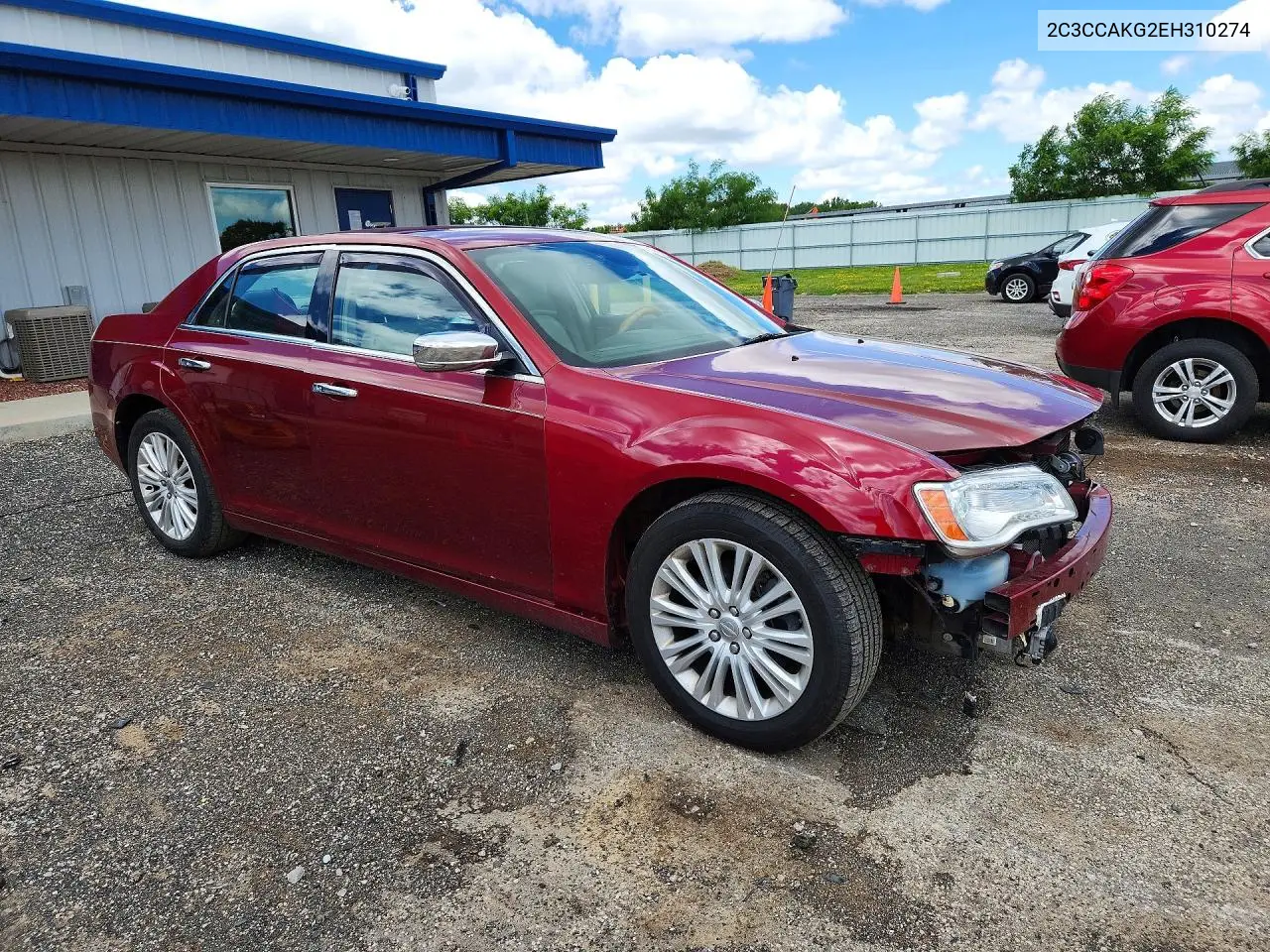 2014 Chrysler 300C VIN: 2C3CCAKG2EH310274 Lot: 57966516