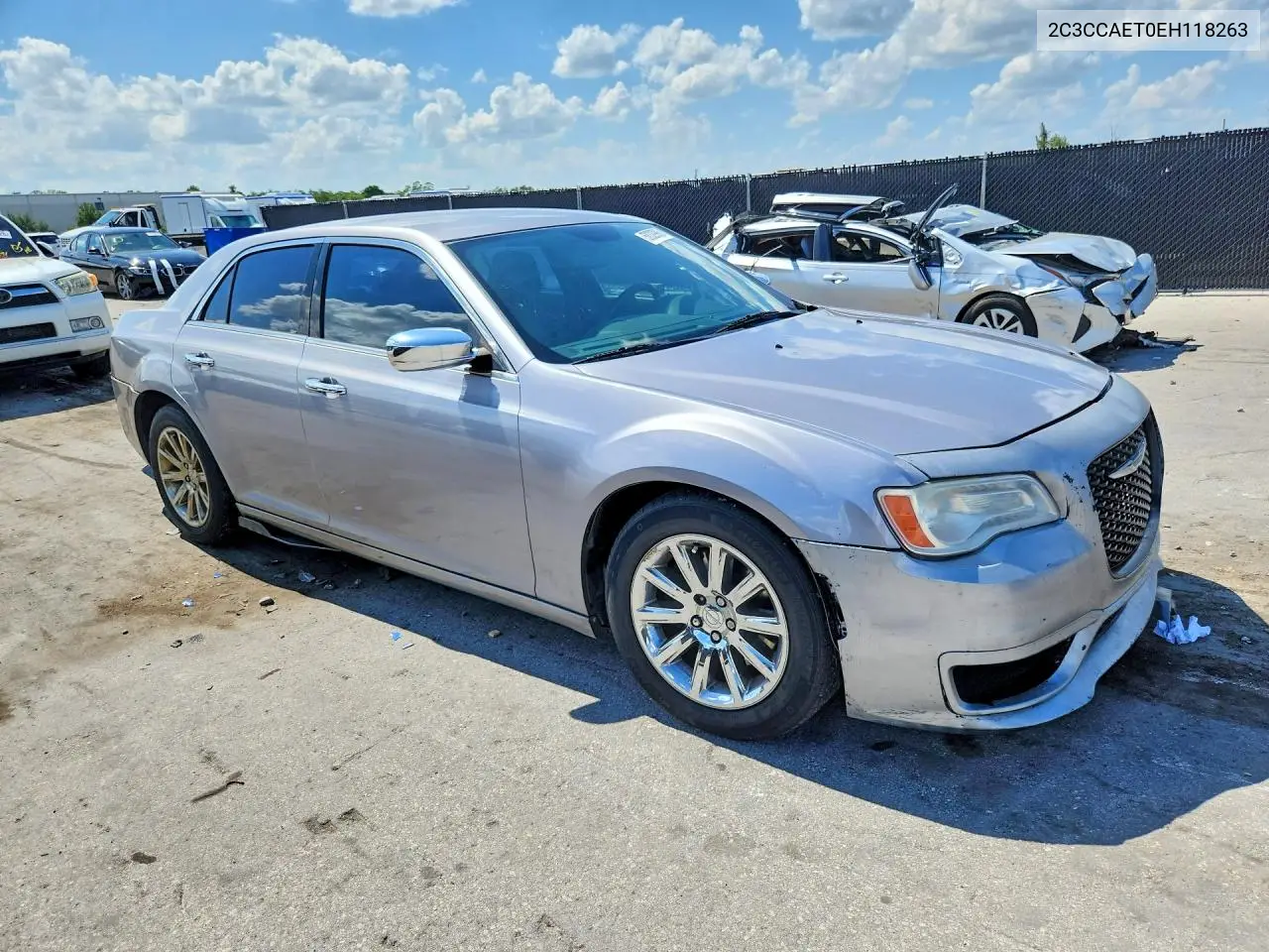 2014 Chrysler 300C VIN: 2C3CCAET0EH118263 Lot: 58329906