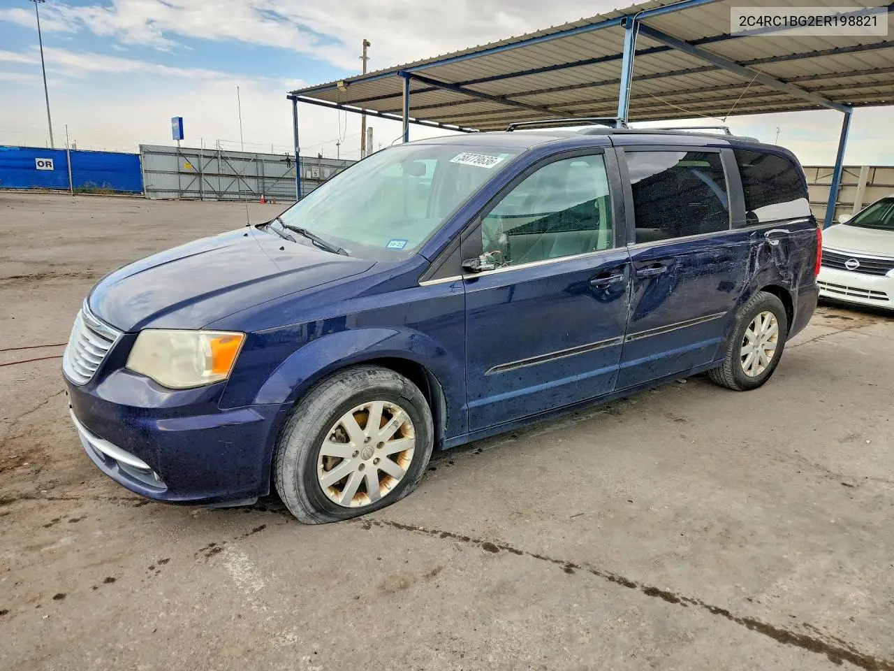 2014 Chrysler Town & Country Touring VIN: 2C4RC1BG2ER198821 Lot: 58779636