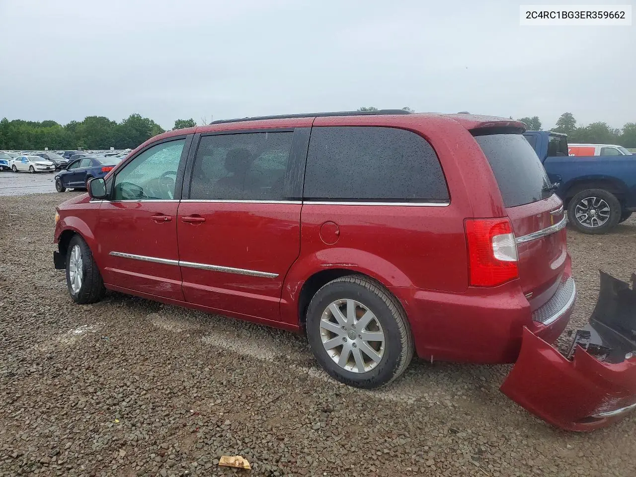 2014 Chrysler Town & Country Touring VIN: 2C4RC1BG3ER359662 Lot: 58820336