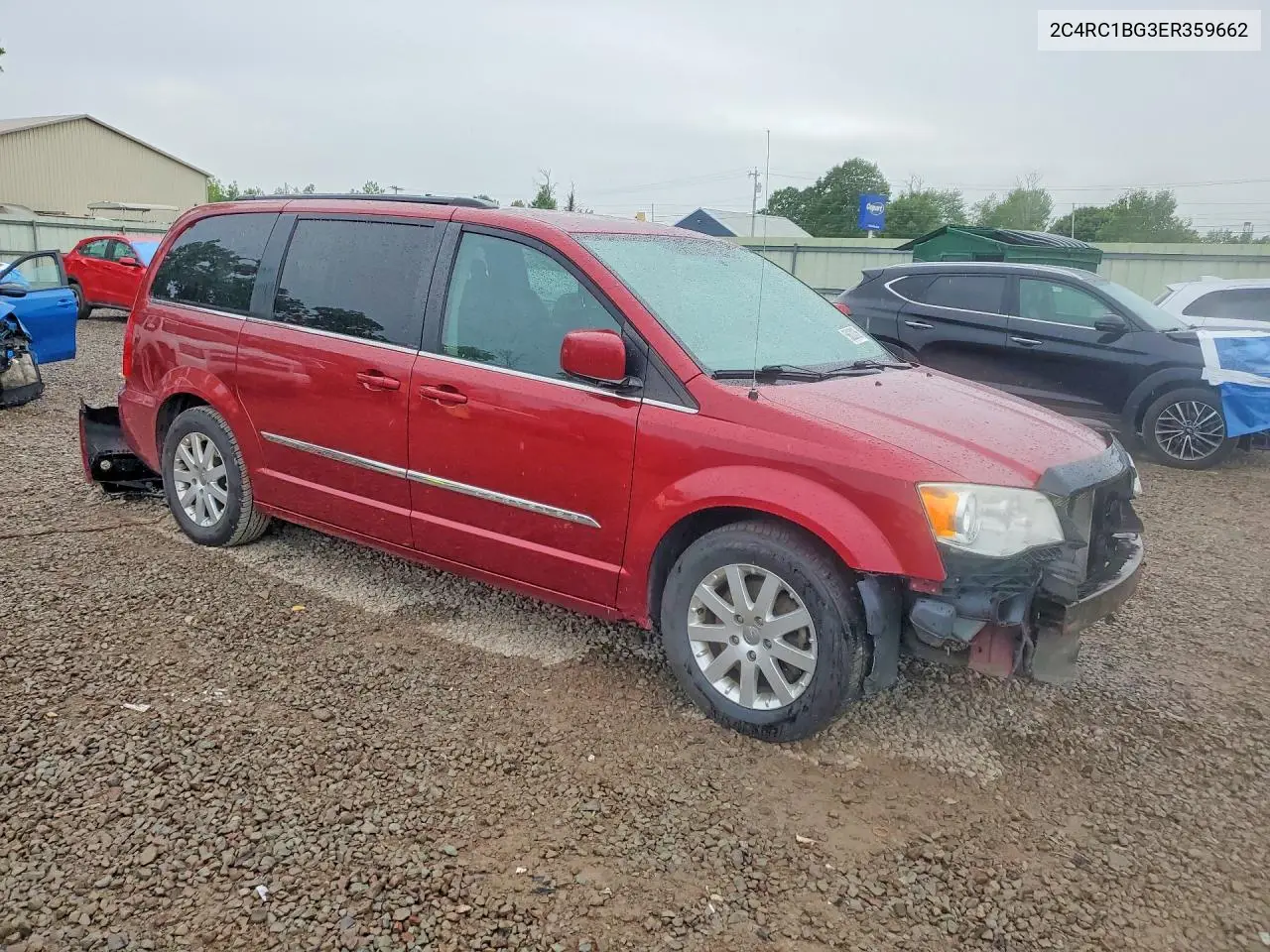 2014 Chrysler Town & Country Touring VIN: 2C4RC1BG3ER359662 Lot: 58820336