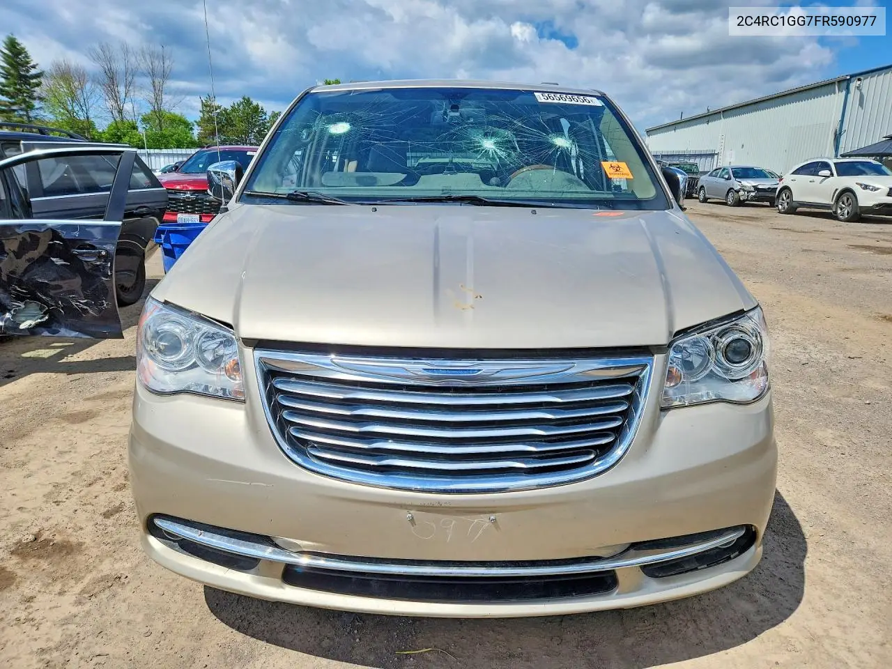 2015 Chrysler Town&Count VIN: 2C4RC1GG7FR590977 Lot: 56569656