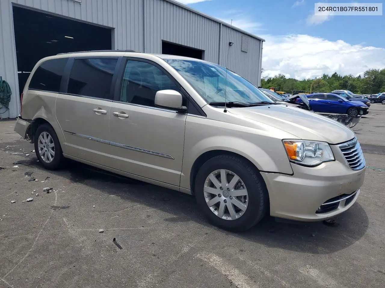 2015 Chrysler Town & Country Touring VIN: 2C4RC1BG7FR551801 Lot: 56795126