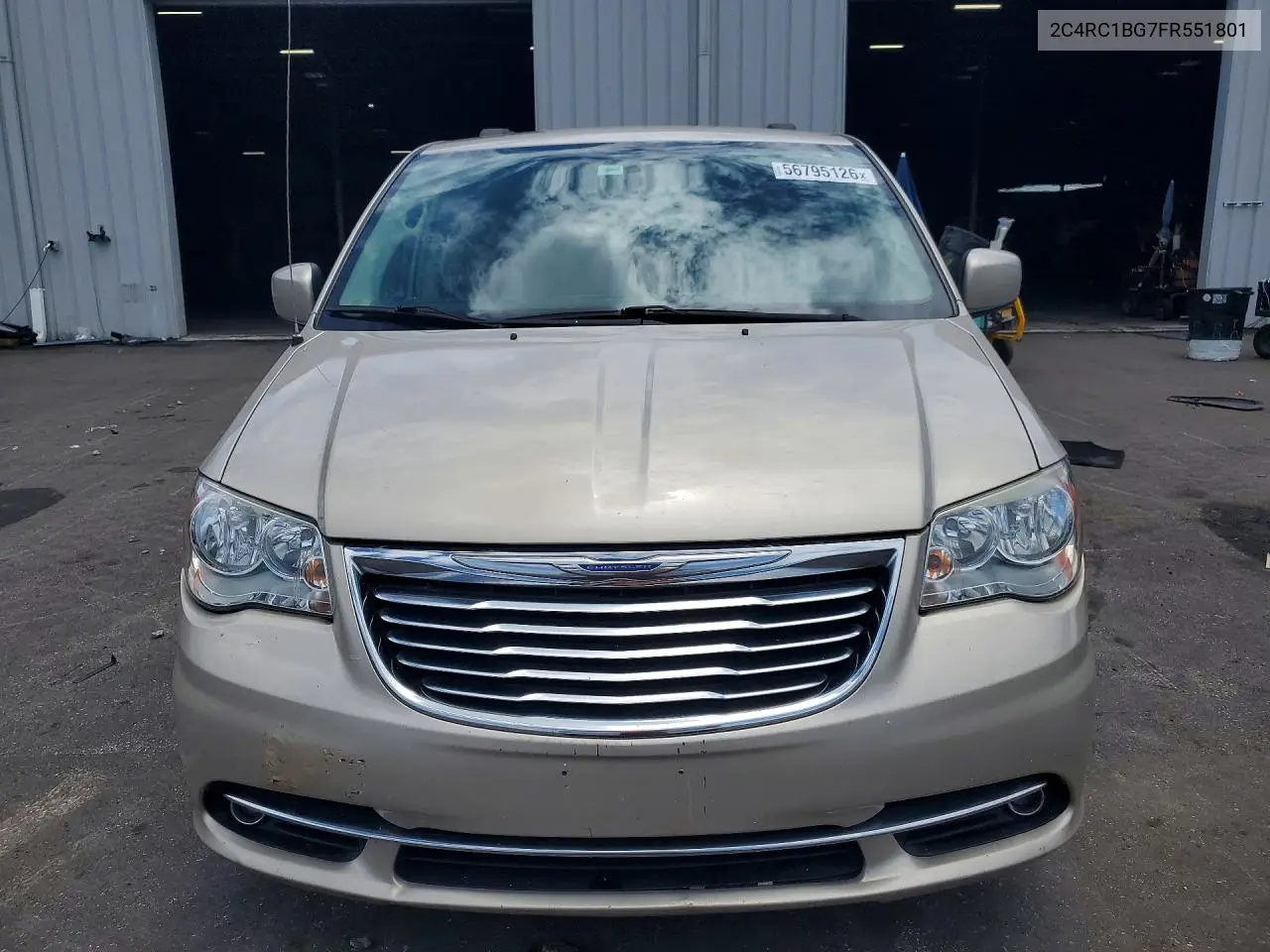2015 Chrysler Town & Country Touring VIN: 2C4RC1BG7FR551801 Lot: 56795126