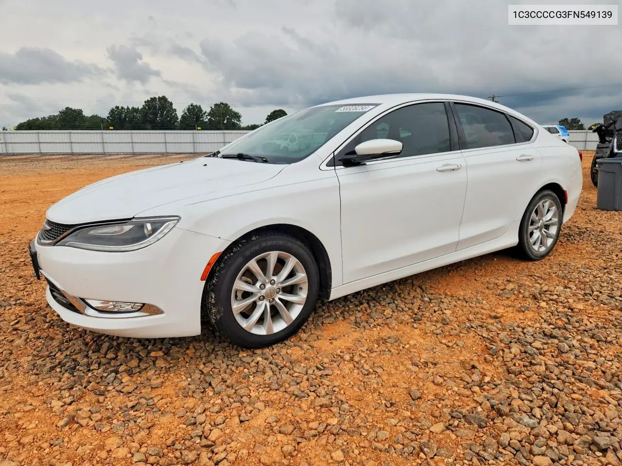 2015 Chrysler 200 C VIN: 1C3CCCCG3FN549139 Lot: 58328256