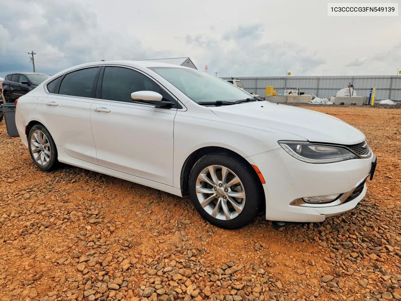 2015 Chrysler 200 C VIN: 1C3CCCCG3FN549139 Lot: 58328256