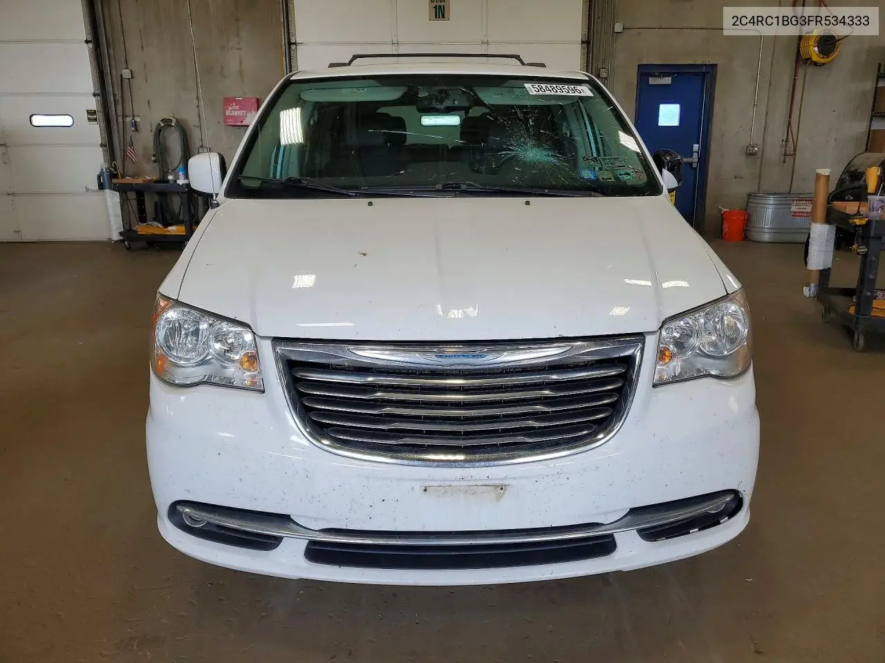 2015 Chrysler Town & Country Touring VIN: 2C4RC1BG3FR534333 Lot: 58489596