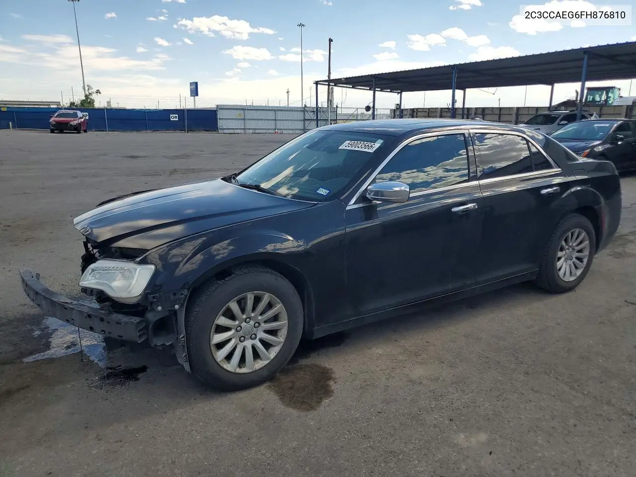 2015 Chrysler 300C VIN: 2C3CCAEG6FH876810 Lot: 59003566