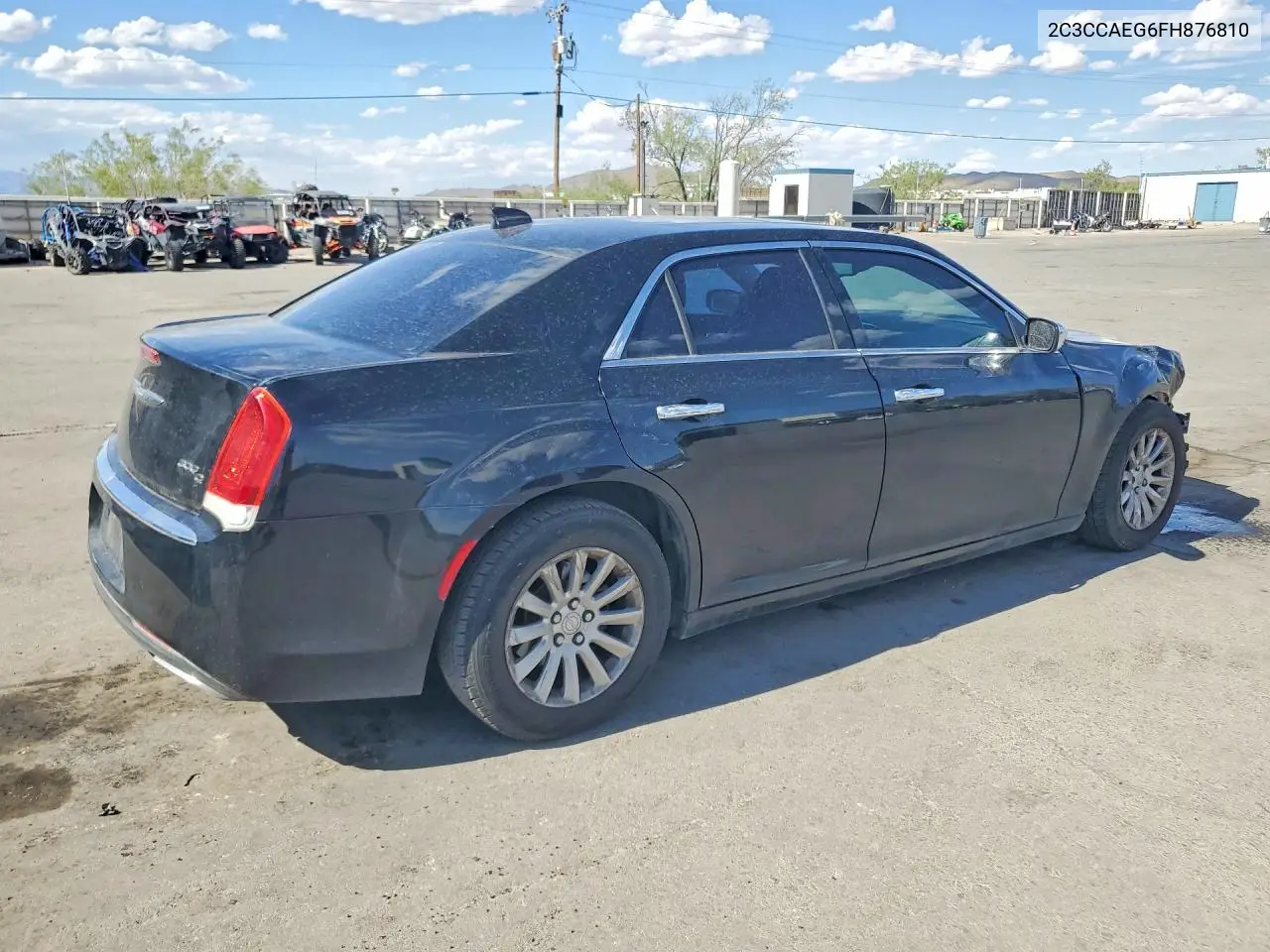 2015 Chrysler 300C VIN: 2C3CCAEG6FH876810 Lot: 59003566