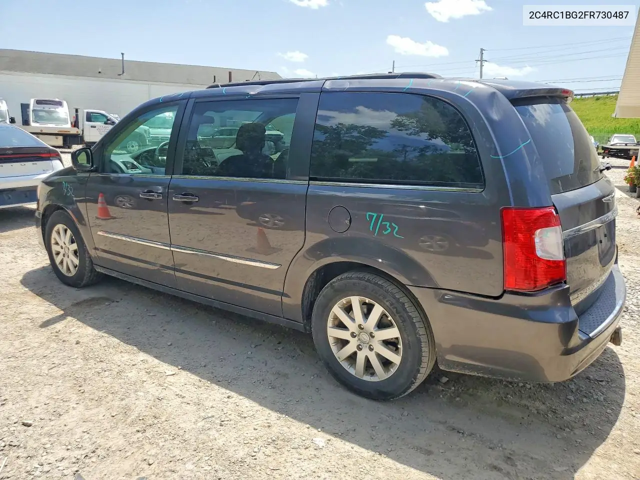 2015 Chrysler Town & Country Touring VIN: 2C4RC1BG2FR730487 Lot: 59033076