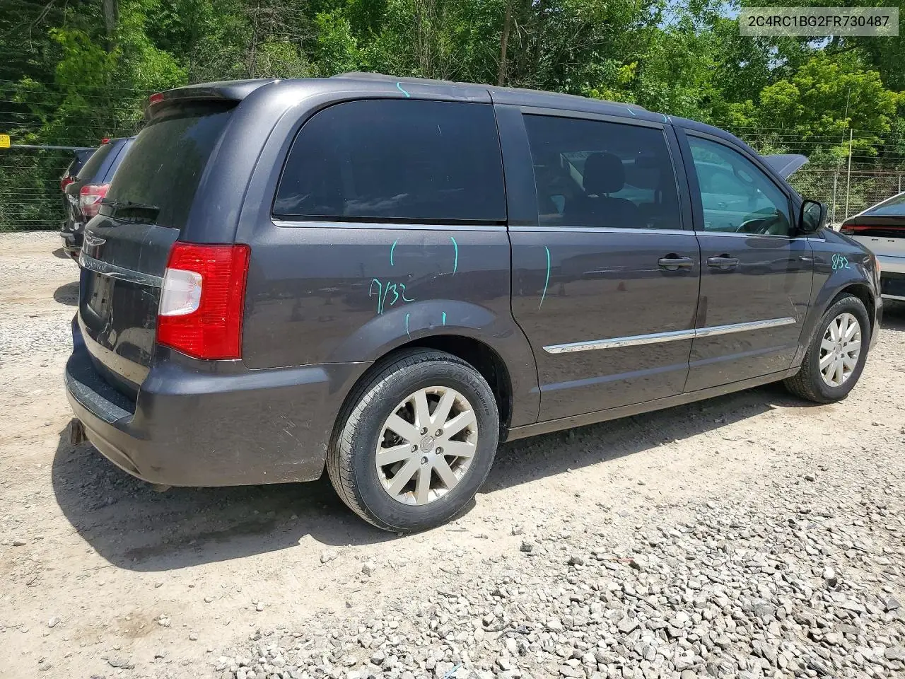 2015 Chrysler Town & Country Touring VIN: 2C4RC1BG2FR730487 Lot: 59033076