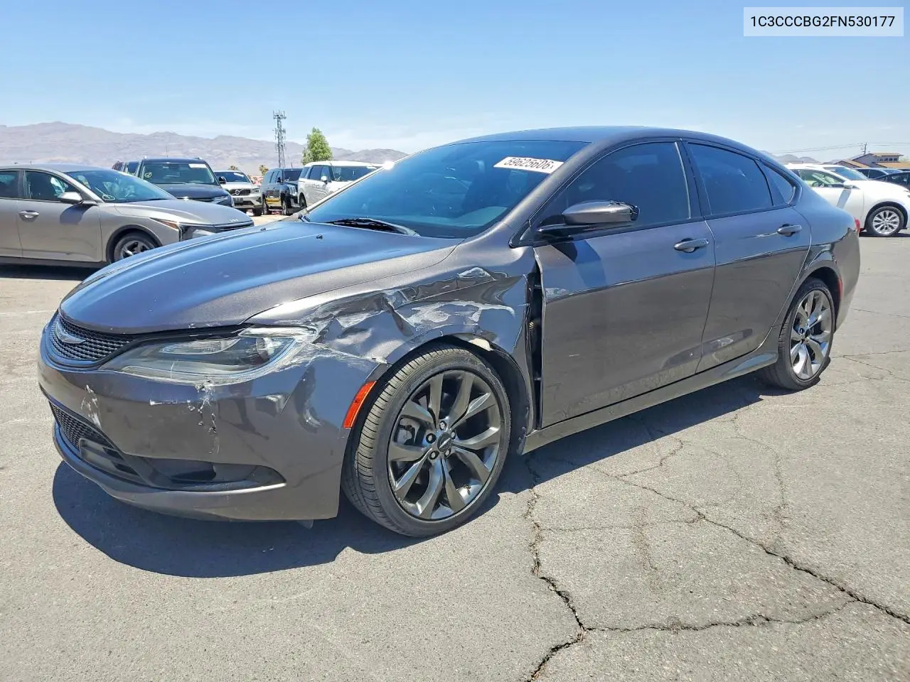 2015 Chrysler 200 S VIN: 1C3CCCBG2FN530177 Lot: 59625606