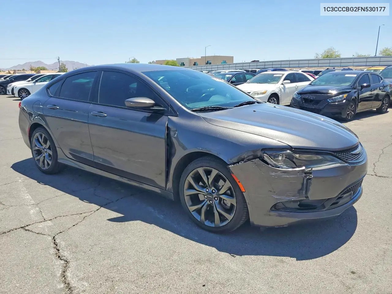 2015 Chrysler 200 S VIN: 1C3CCCBG2FN530177 Lot: 59625606