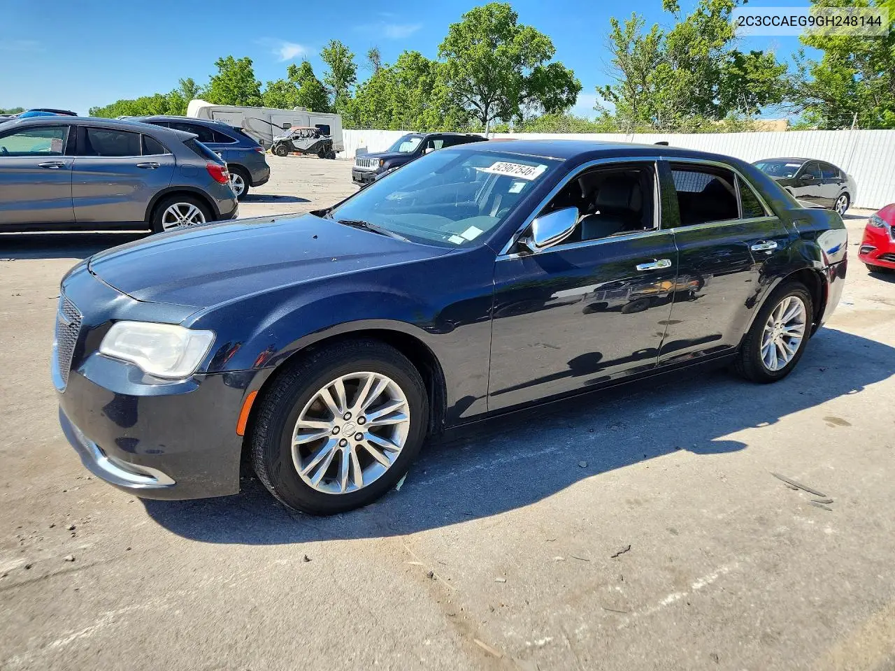 2016 Chrysler 300C VIN: 2C3CCAEG9GH248144 Lot: 52967546
