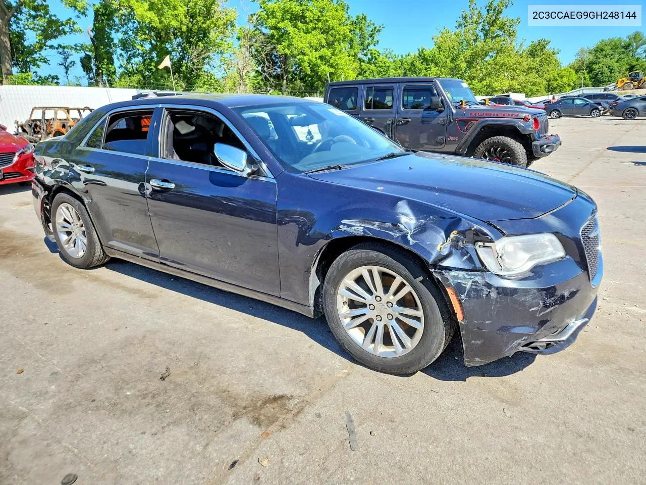 2016 Chrysler 300C VIN: 2C3CCAEG9GH248144 Lot: 52967546