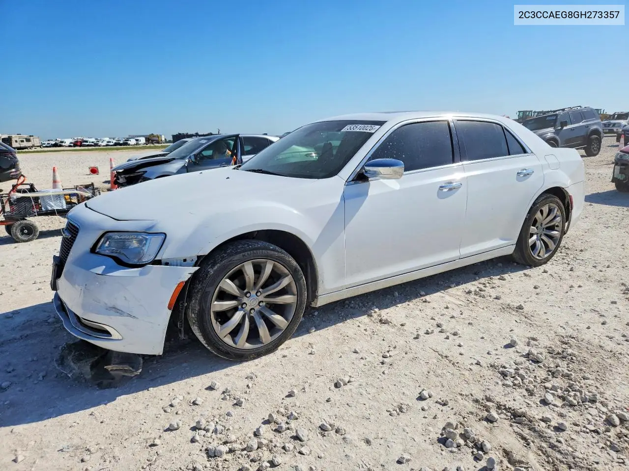 2016 Chrysler 300C VIN: 2C3CCAEG8GH273357 Lot: 53510026