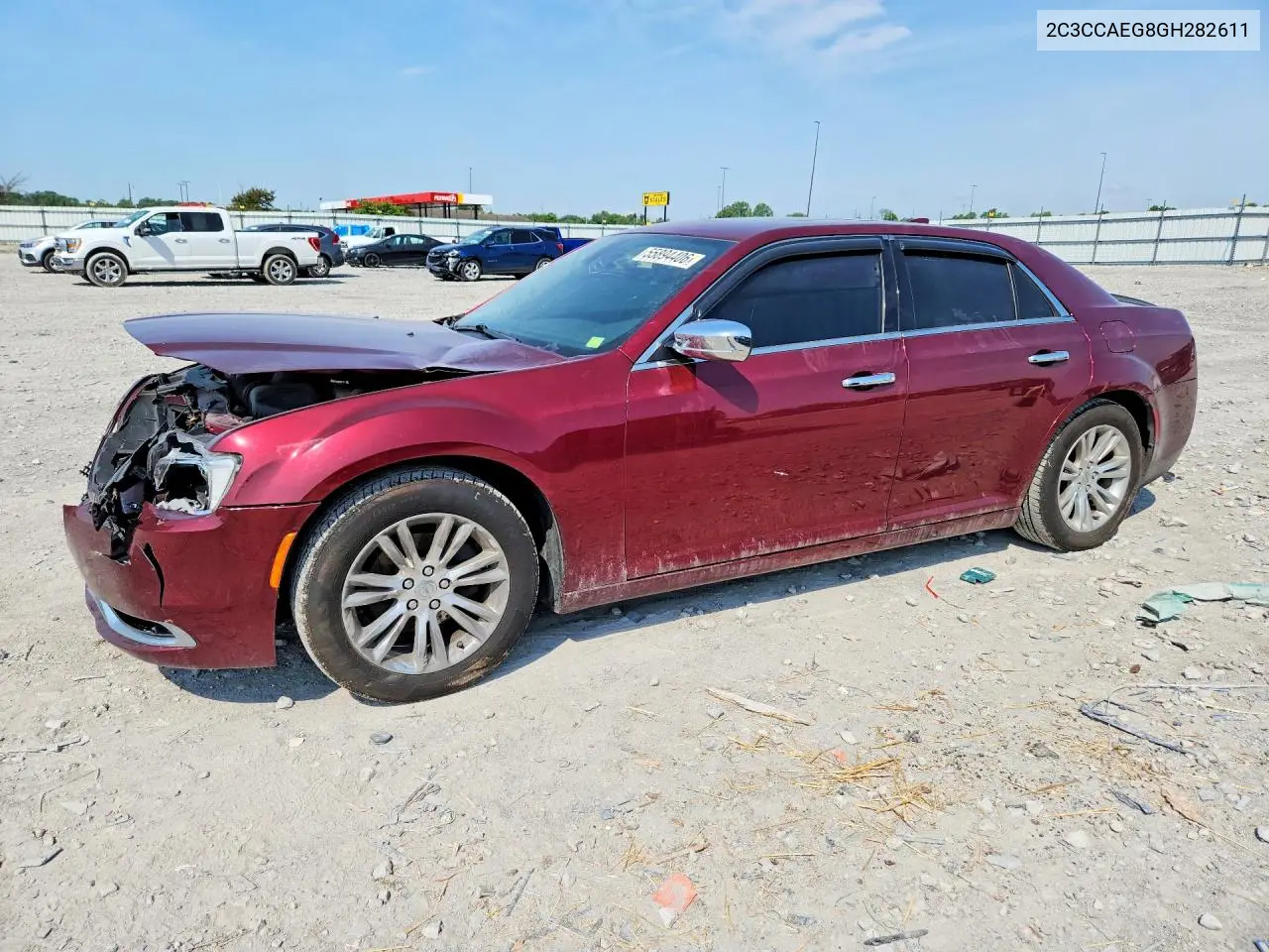 2016 Chrysler 300C VIN: 2C3CCAEG8GH282611 Lot: 55894406