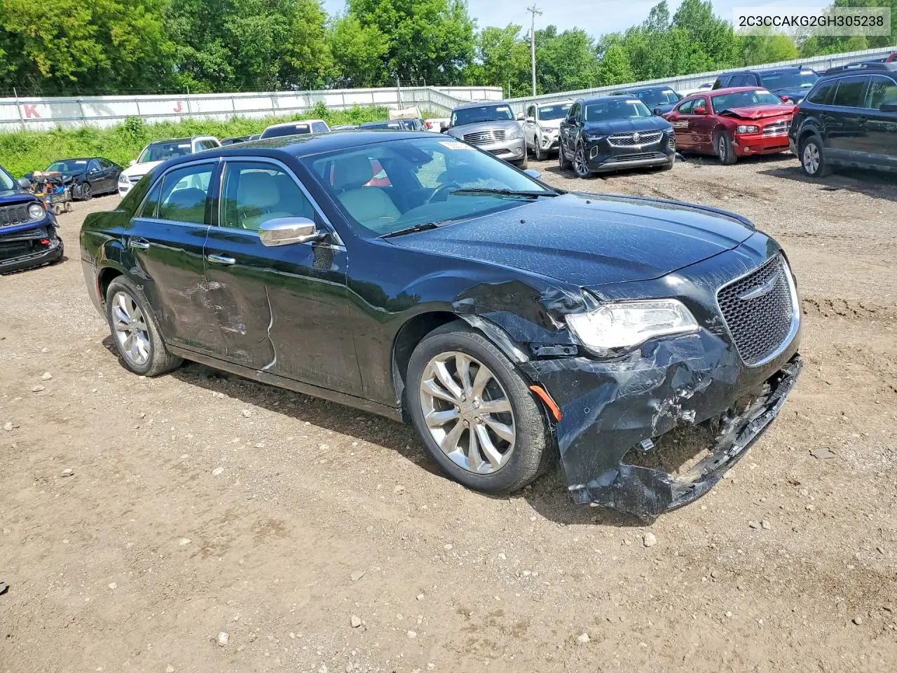 2016 Chrysler 300C VIN: 2C3CCAKG2GH305238 Lot: 56651846