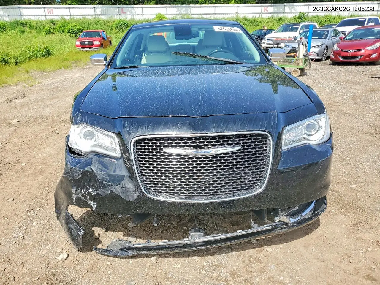 2016 Chrysler 300C VIN: 2C3CCAKG2GH305238 Lot: 56651846