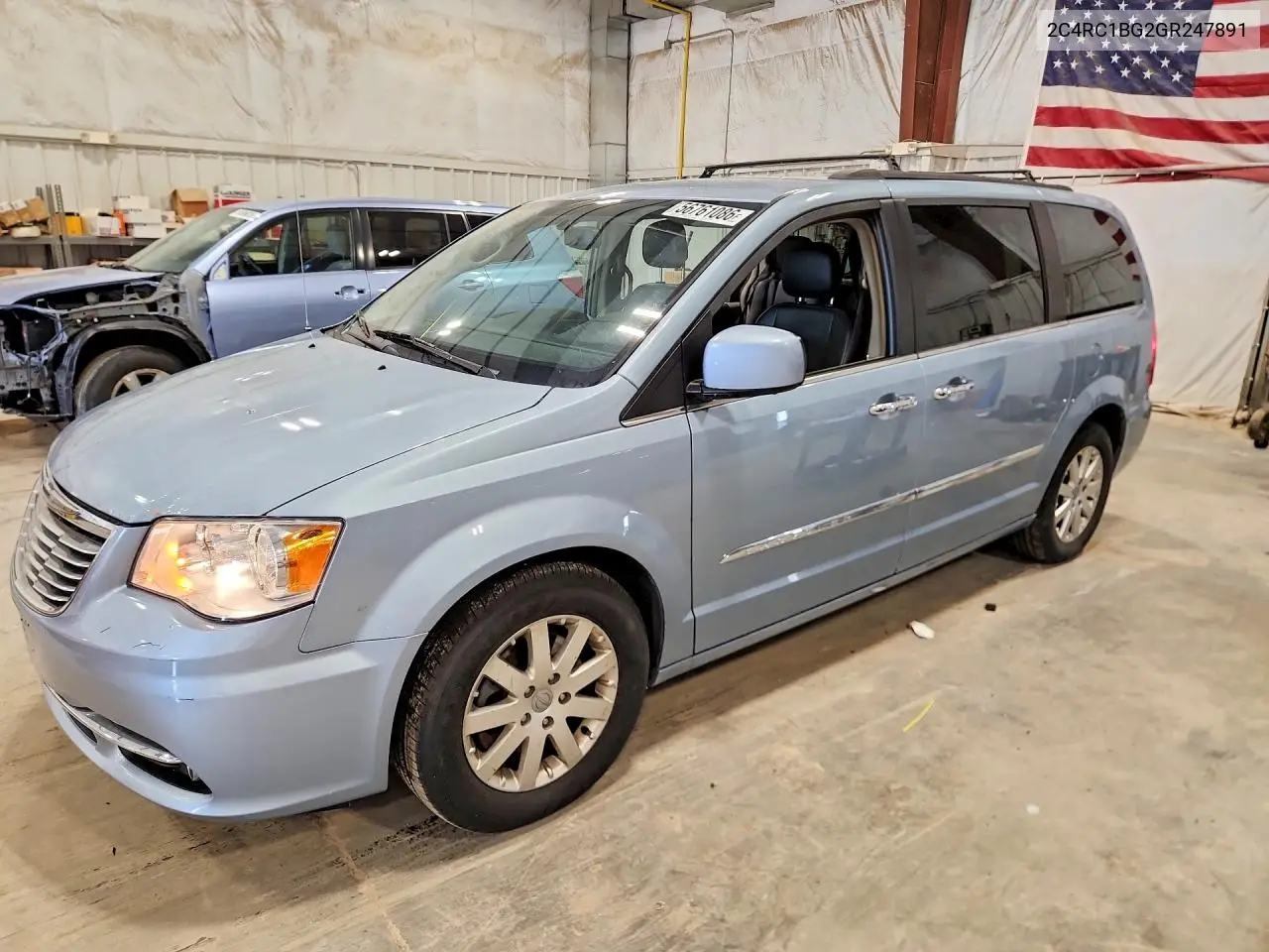 2016 Chrysler Town & Country Touring VIN: 2C4RC1BG2GR247891 Lot: 56761086