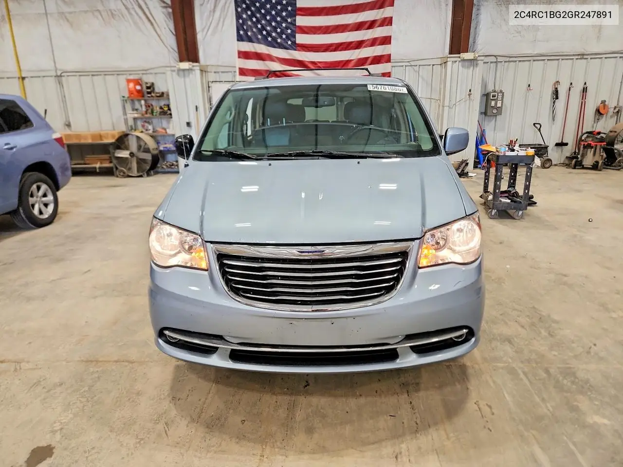 2016 Chrysler Town & Country Touring VIN: 2C4RC1BG2GR247891 Lot: 56761086