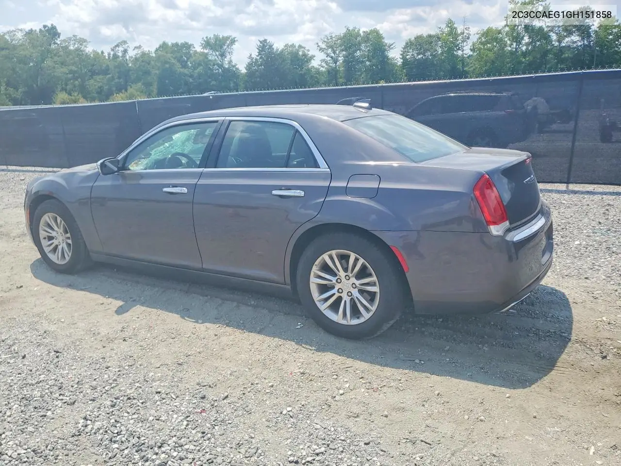 2016 Chrysler 300C VIN: 2C3CCAEG1GH151858 Lot: 58836606