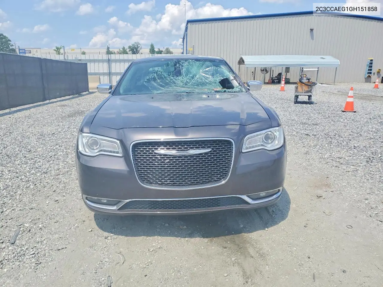2016 Chrysler 300C VIN: 2C3CCAEG1GH151858 Lot: 58836606