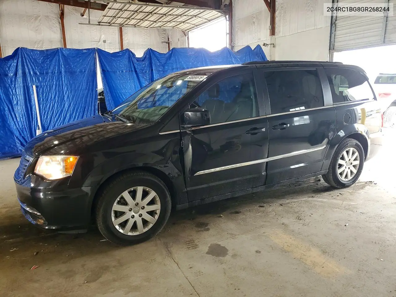 2016 Chrysler T&C Tourin VIN: 2C4RC1BG8GR268244 Lot: 58889516