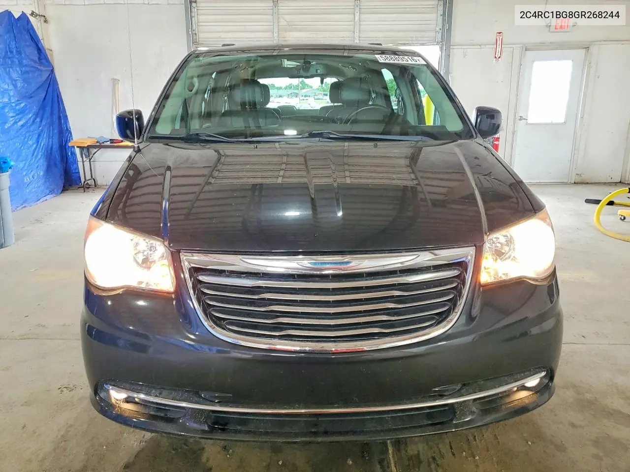 2016 Chrysler T&C Tourin VIN: 2C4RC1BG8GR268244 Lot: 58889516