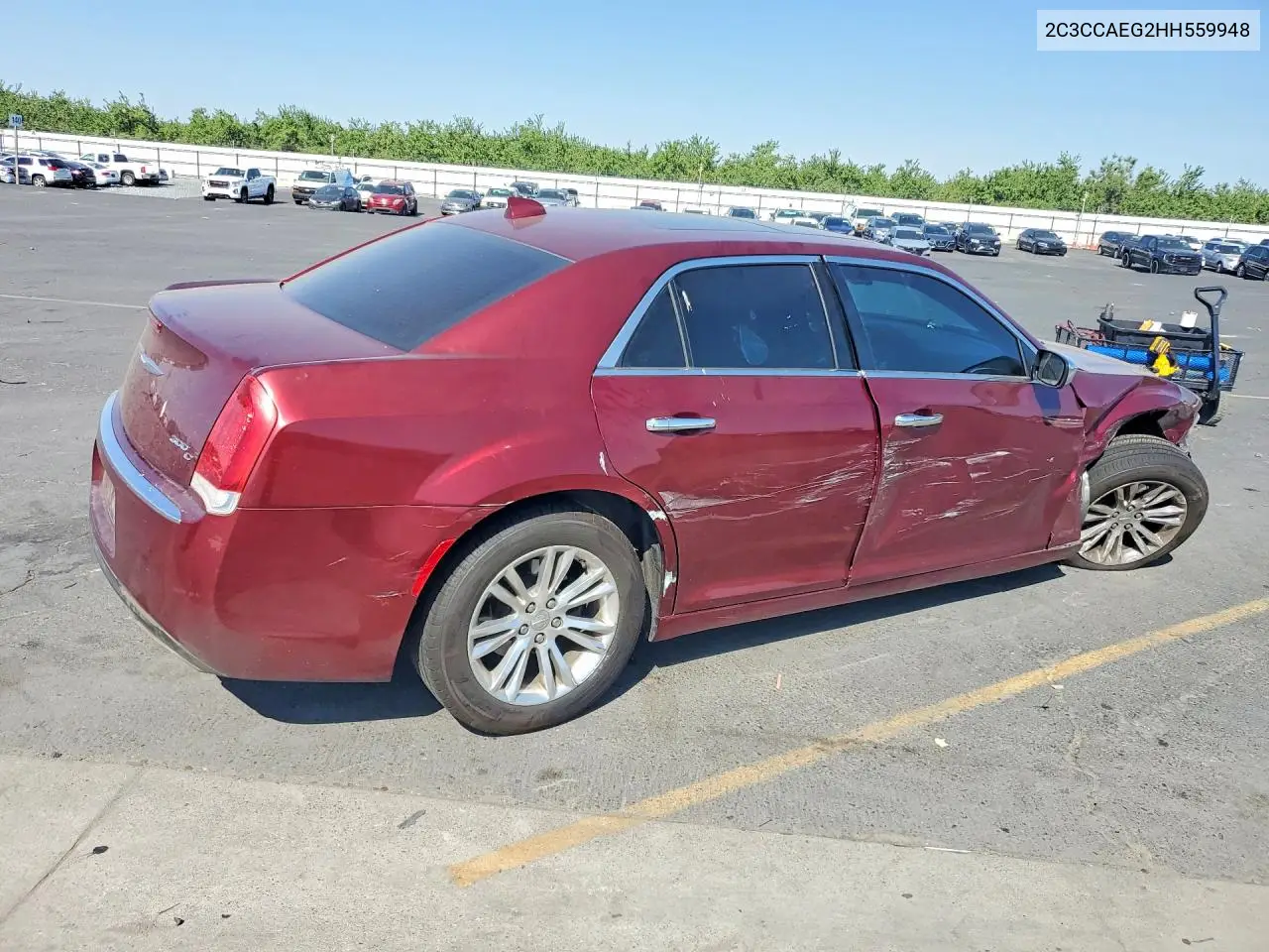 2017 Chrysler 300C VIN: 2C3CCAEG2HH559948 Lot: 53215606
