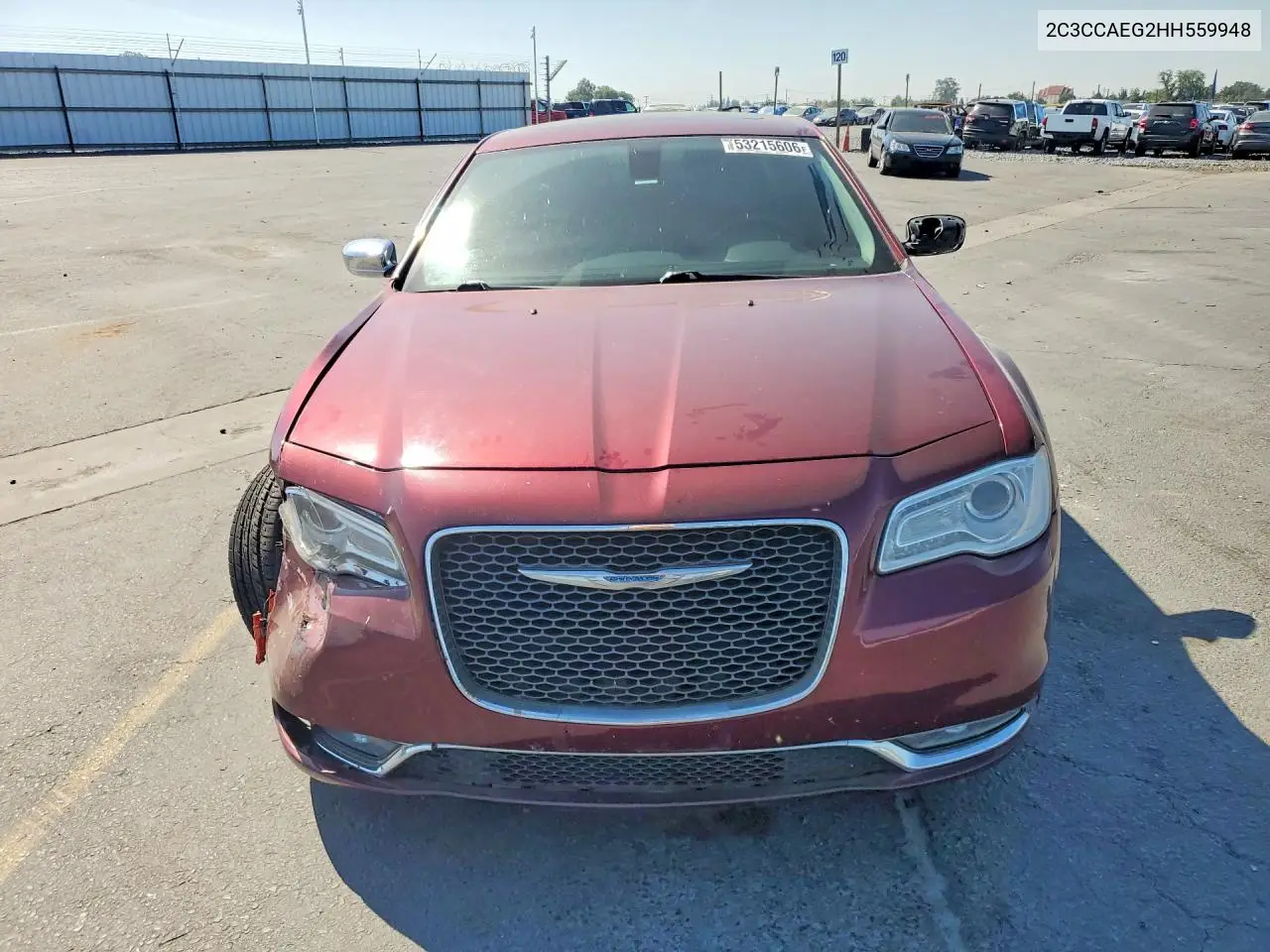 2017 Chrysler 300C VIN: 2C3CCAEG2HH559948 Lot: 53215606