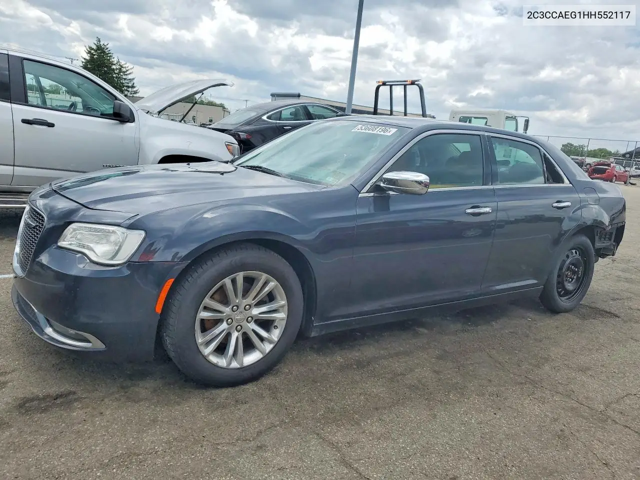 2017 Chrysler 300C VIN: 2C3CCAEG1HH552117 Lot: 53608196