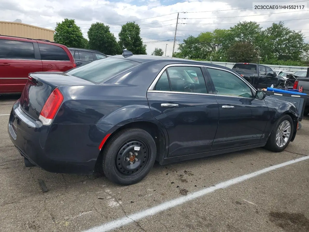 2017 Chrysler 300C VIN: 2C3CCAEG1HH552117 Lot: 53608196