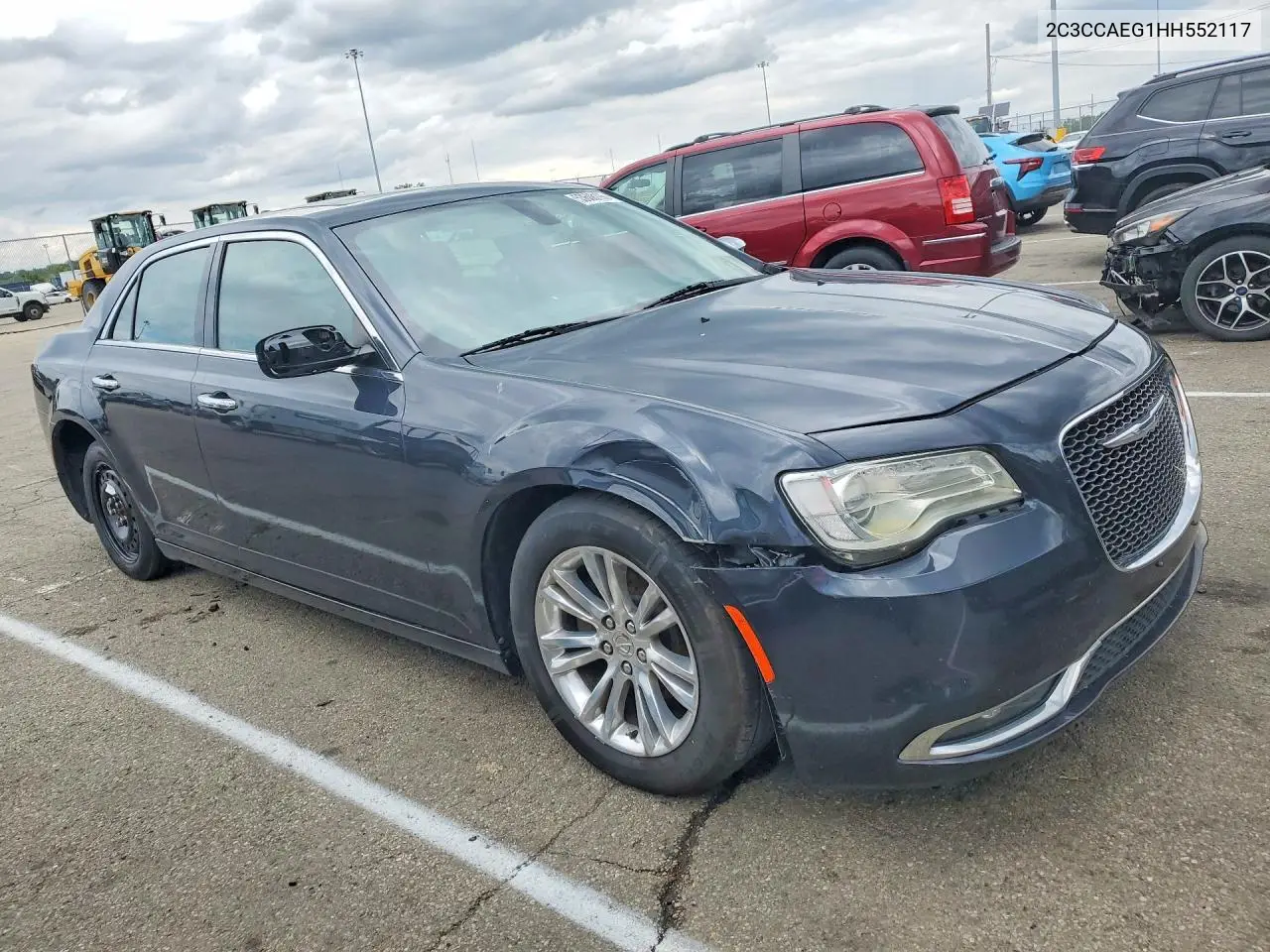 2017 Chrysler 300C VIN: 2C3CCAEG1HH552117 Lot: 53608196