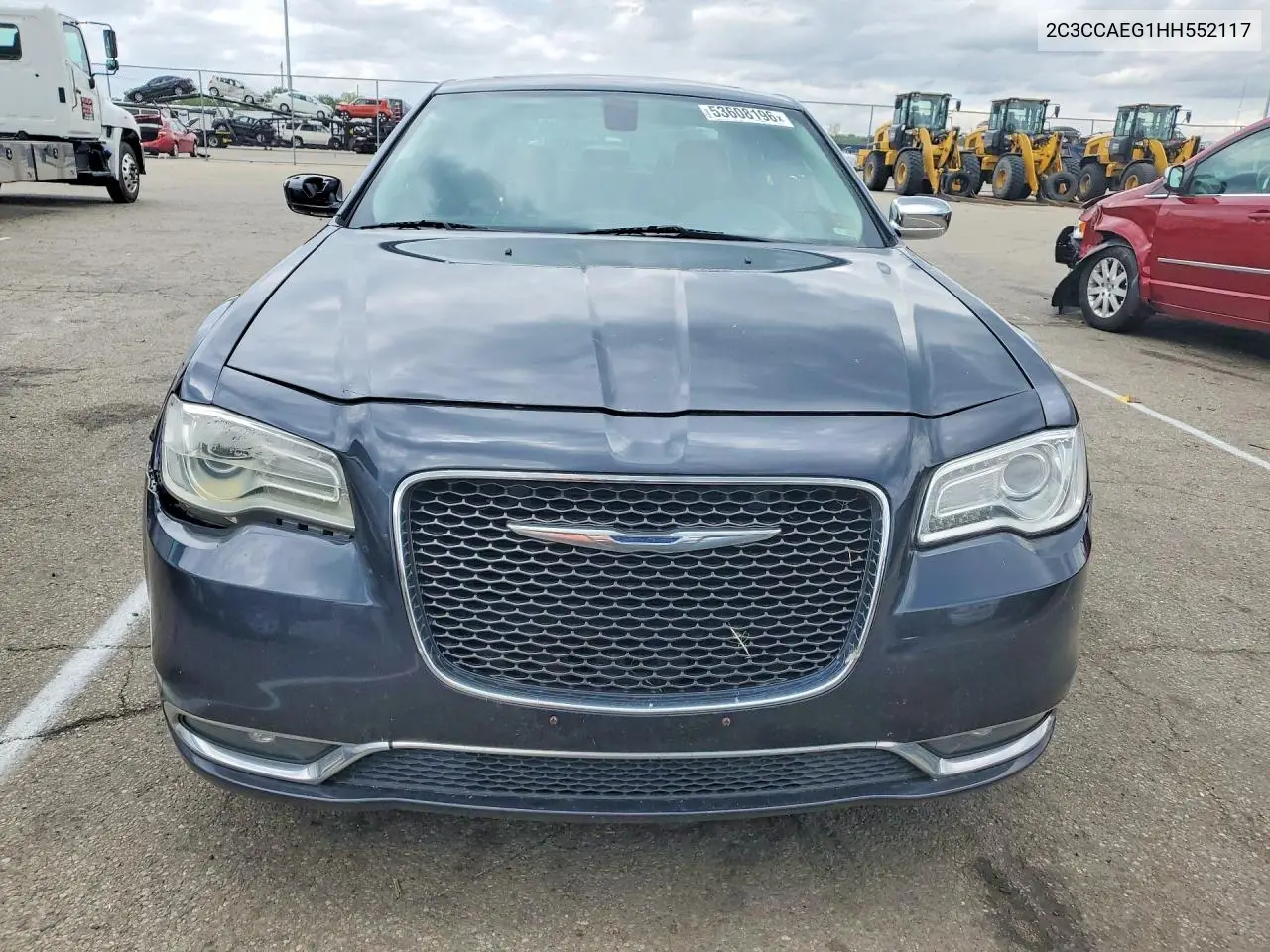 2017 Chrysler 300C VIN: 2C3CCAEG1HH552117 Lot: 53608196