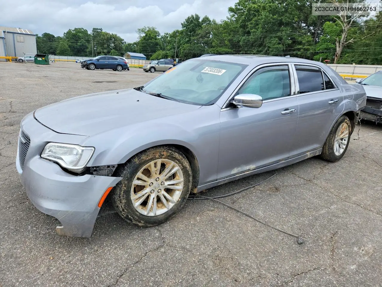 2017 Chrysler 300C VIN: 2C3CCAEG1HH662763 Lot: 57303206