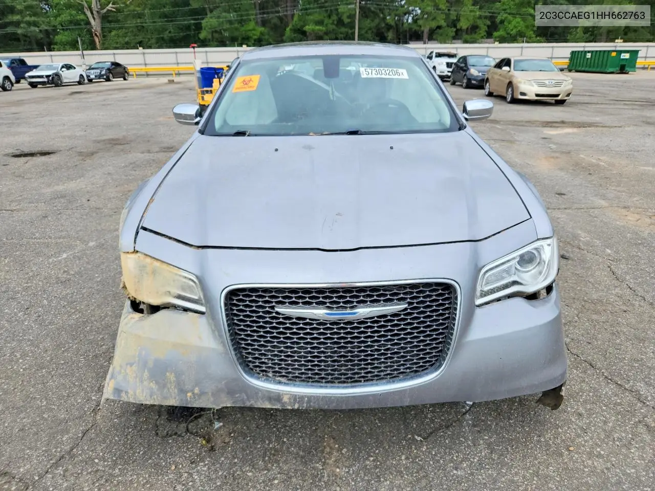 2017 Chrysler 300C VIN: 2C3CCAEG1HH662763 Lot: 57303206
