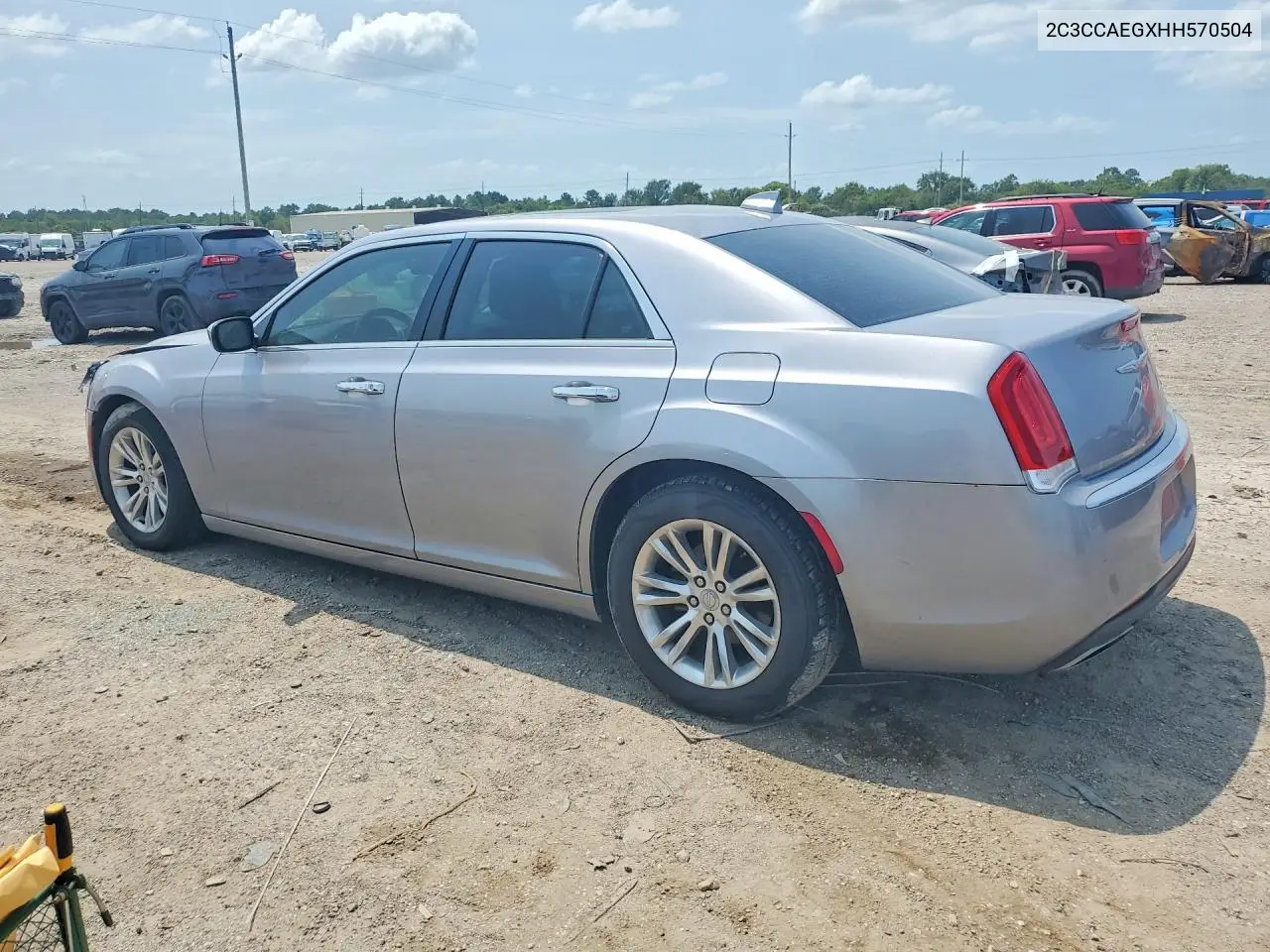 2017 Chrysler 300C VIN: 2C3CCAEGXHH570504 Lot: 58256466