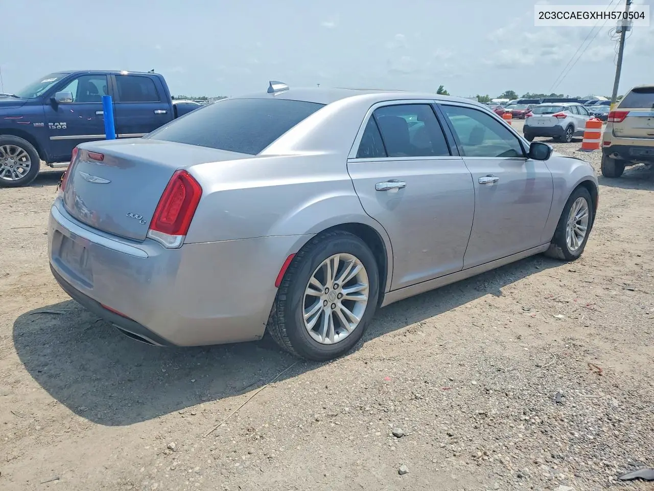 2017 Chrysler 300C VIN: 2C3CCAEGXHH570504 Lot: 58256466