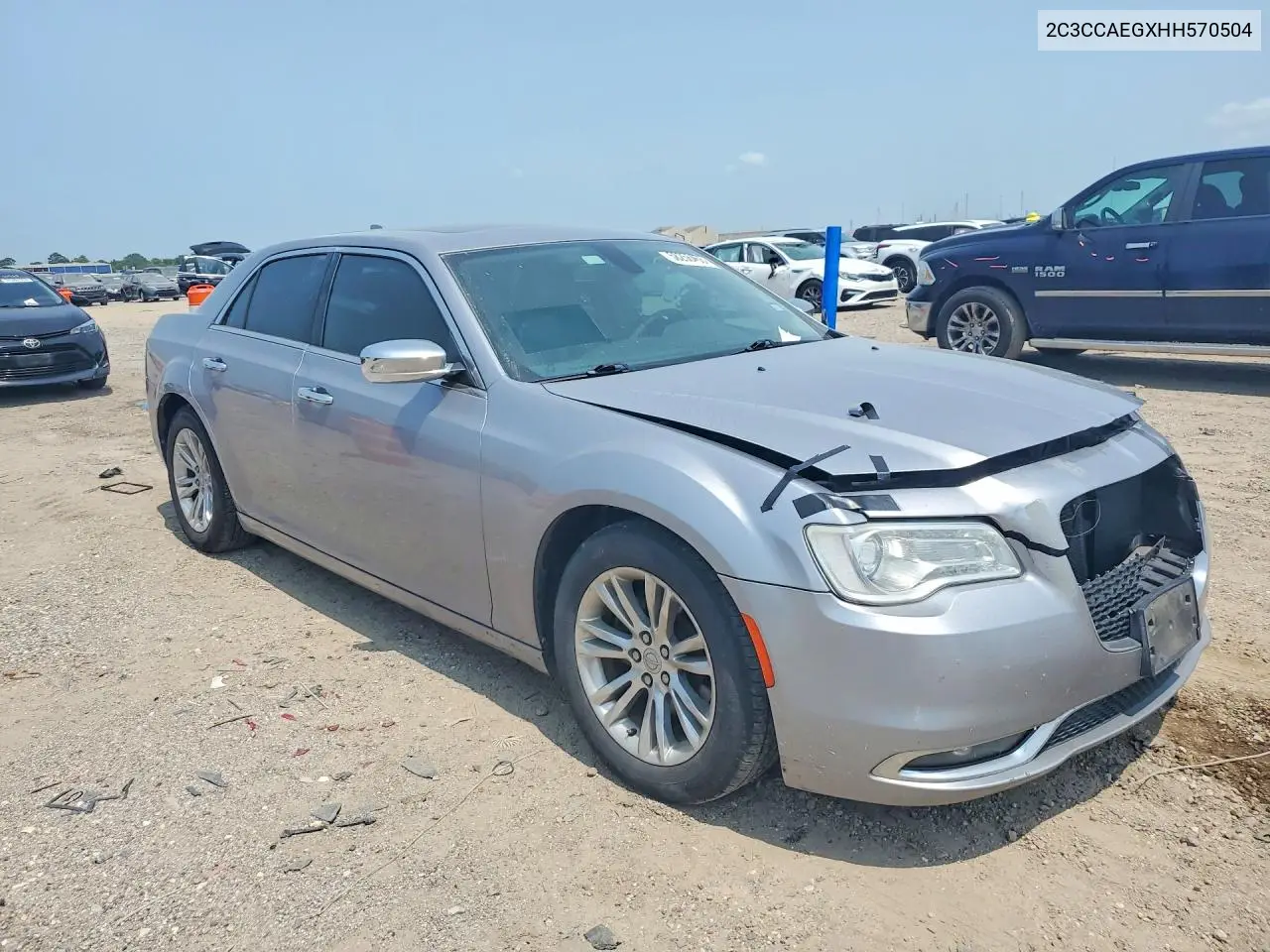 2017 Chrysler 300C VIN: 2C3CCAEGXHH570504 Lot: 58256466