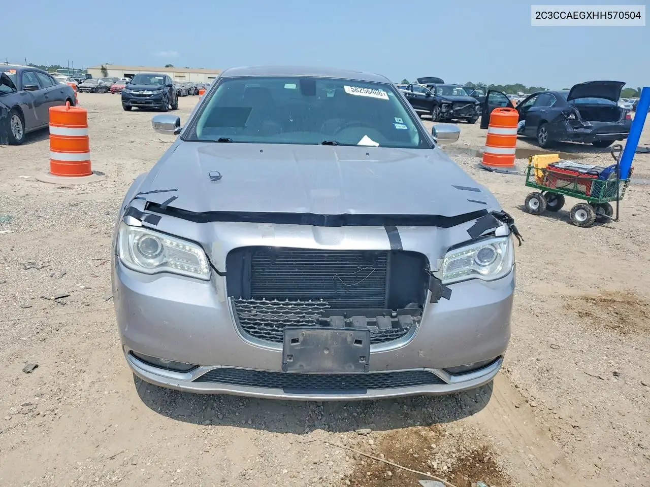 2017 Chrysler 300C VIN: 2C3CCAEGXHH570504 Lot: 58256466