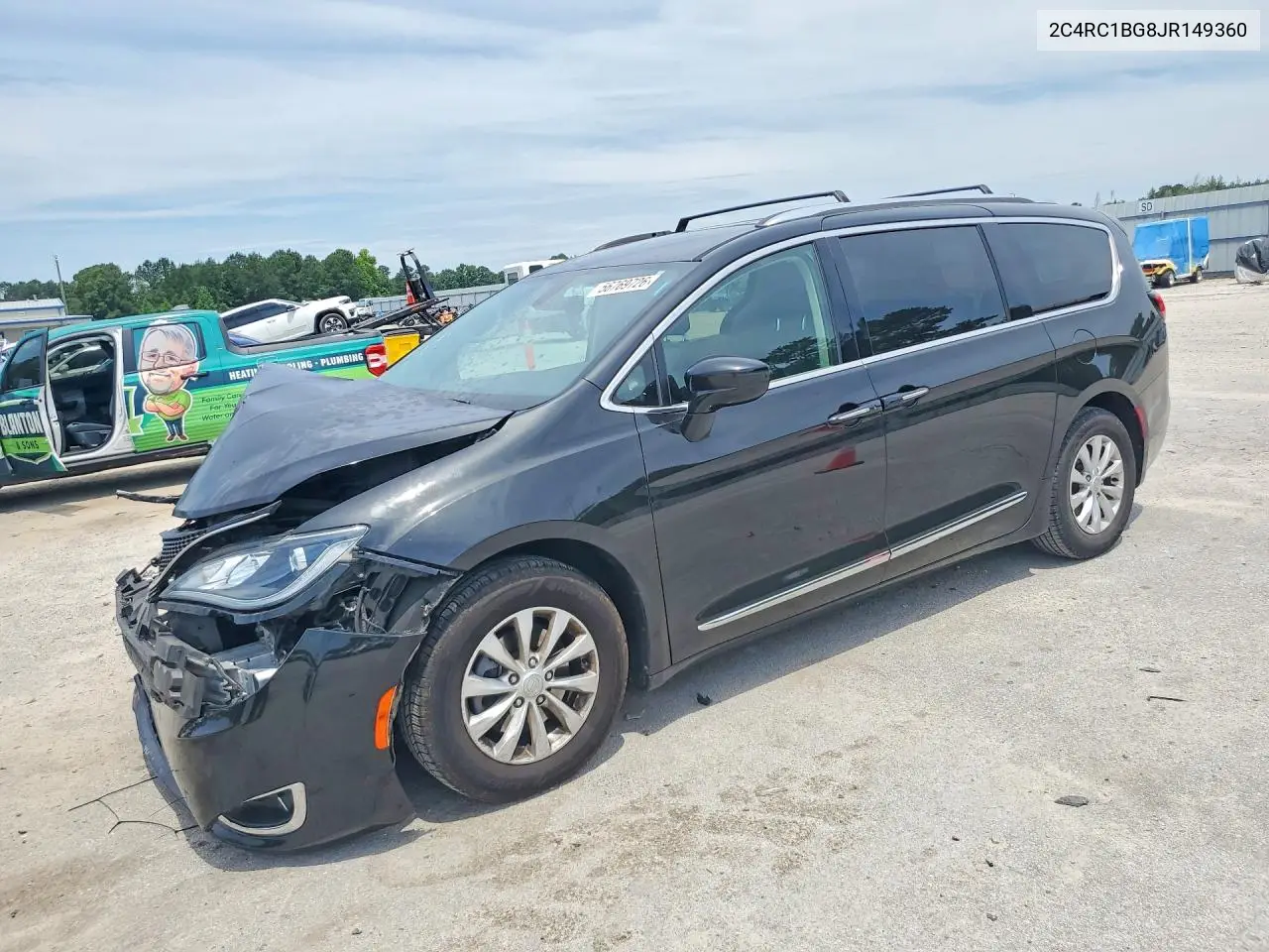 2018 Chrysler Pacifica Touring L VIN: 2C4RC1BG8JR149360 Lot: 56769726