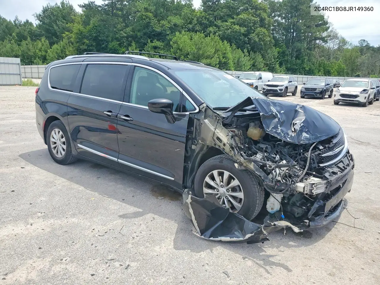 2018 Chrysler Pacifica Touring L VIN: 2C4RC1BG8JR149360 Lot: 56769726