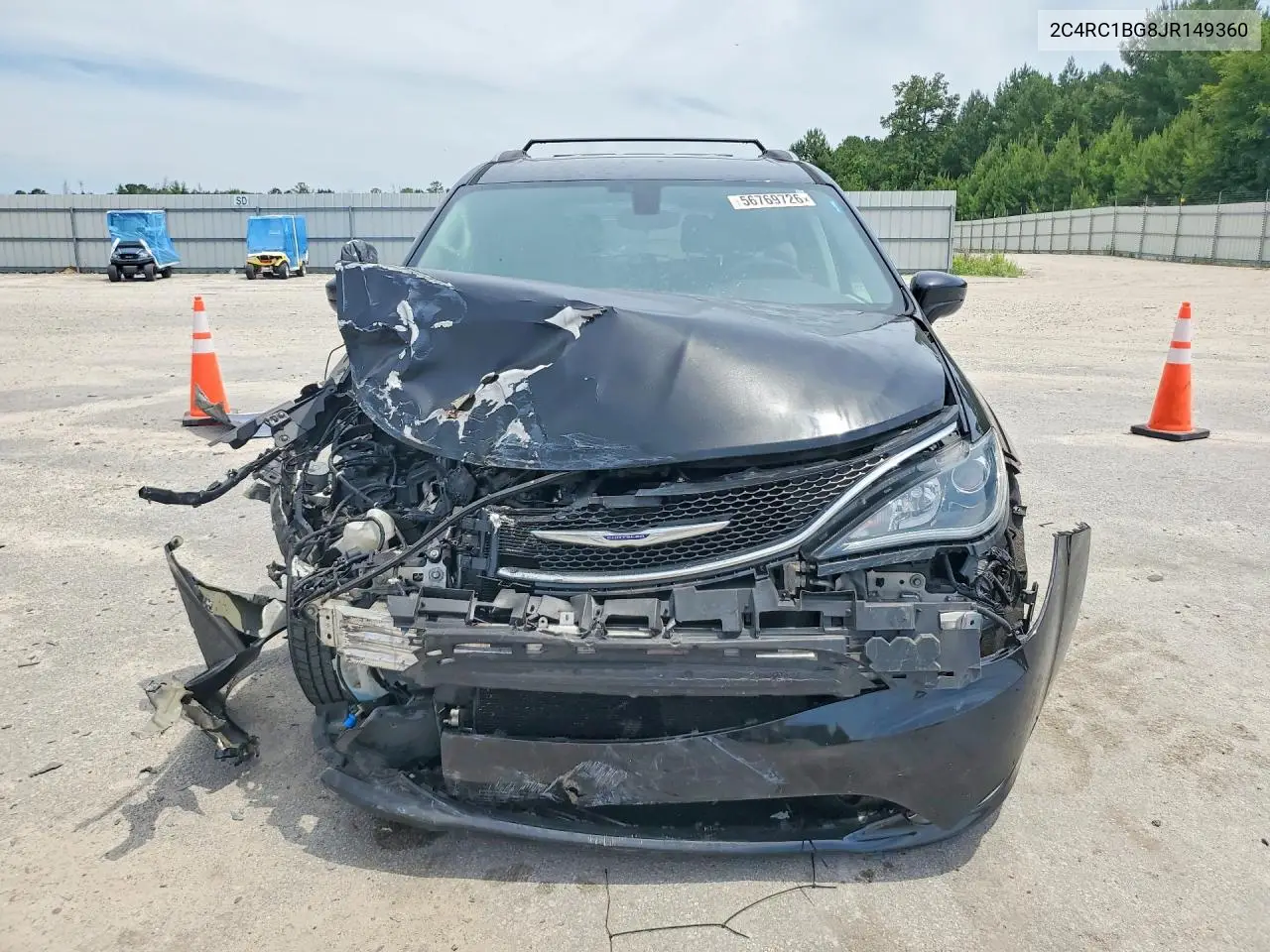2018 Chrysler Pacifica Touring L VIN: 2C4RC1BG8JR149360 Lot: 56769726