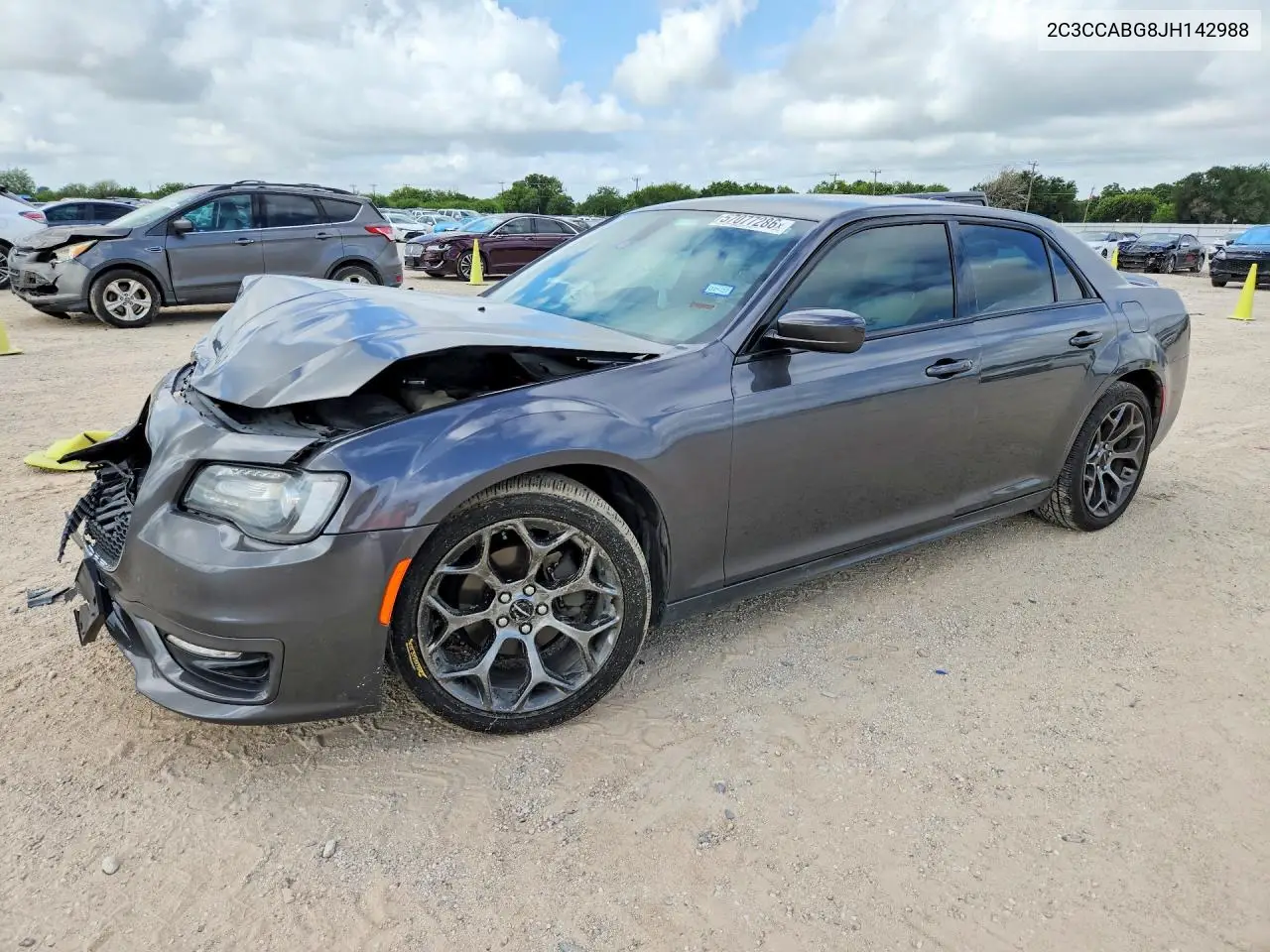 2018 Chrysler 300 S VIN: 2C3CCABG8JH142988 Lot: 57077286