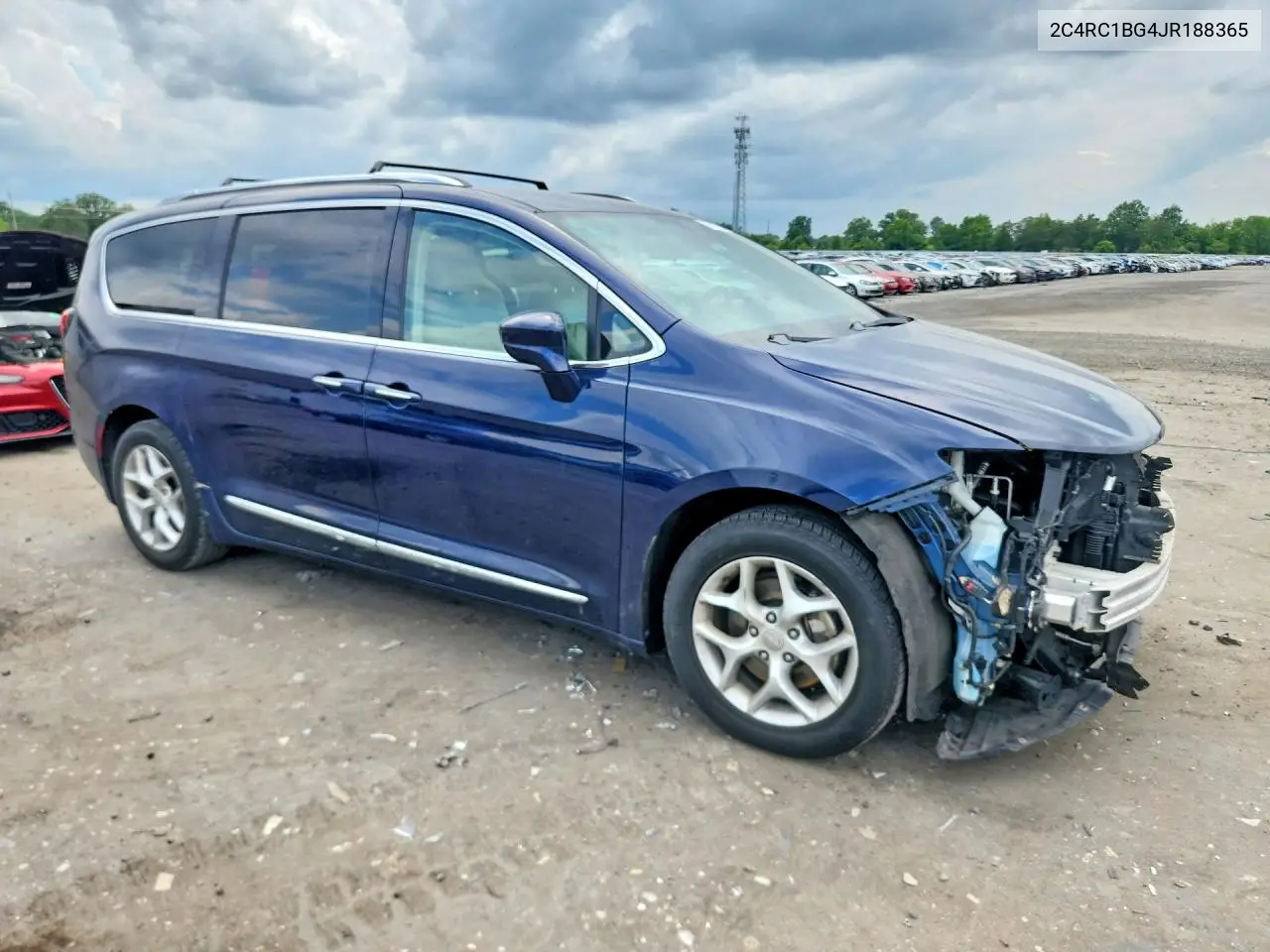 2018 Chrysler Pacifica Touring L VIN: 2C4RC1BG4JR188365 Lot: 59715186