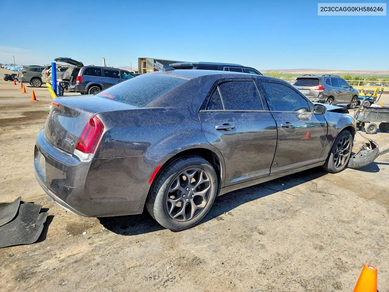 2019 Chrysler 300 S VIN: 2C3CCAGG0KH586246 Lot: 57183106