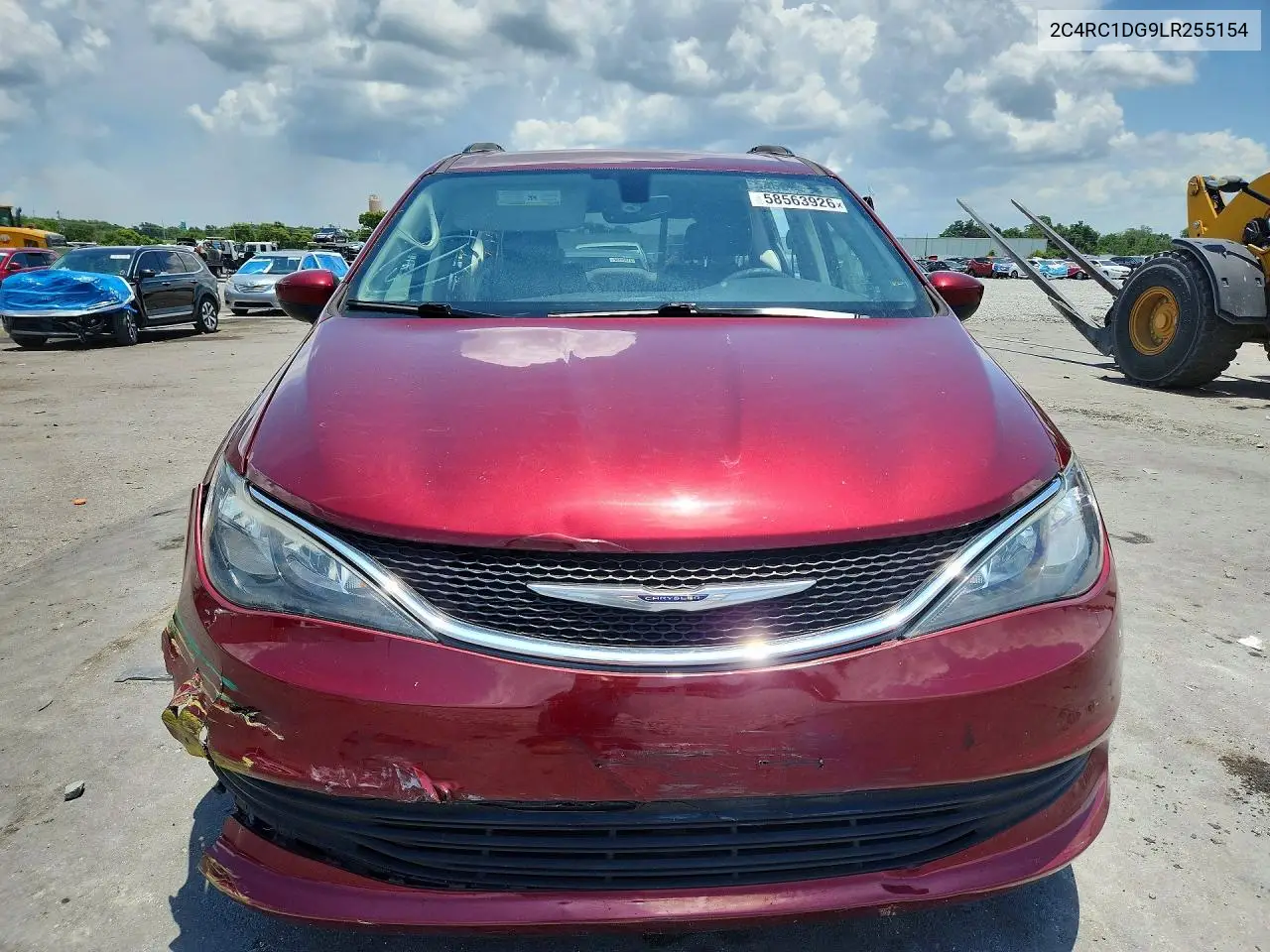 2020 Chrysler Voyager Lxi VIN: 2C4RC1DG9LR255154 Lot: 58563926